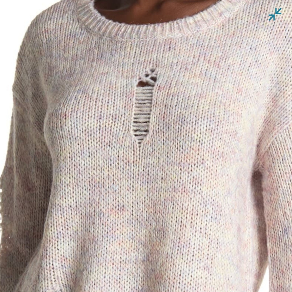 WILDFOX Distressed Sweater - Picture 6 of 8